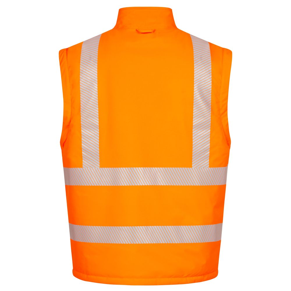 NITRAS MOTION TEX VIZ PLUS, Warn-Multifunktionsjacke, neonorange / marineblau, EN ISO 13688, EN ISO 20471, EN 343, EN 342, OEKO-TEX Produktbild img9 L