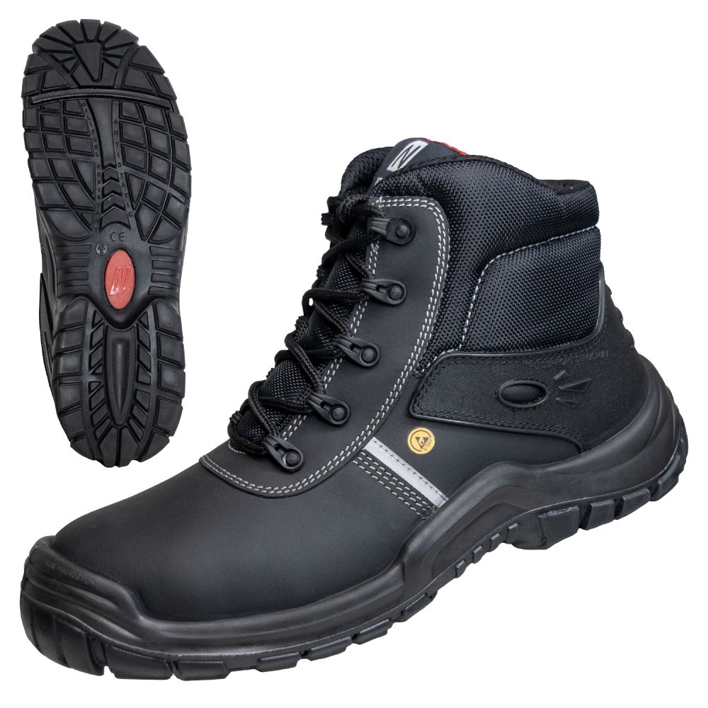 NITRAS Sicherheitsstiefel UTILITY STEP MID S3L CI FO Produktbild img1 L