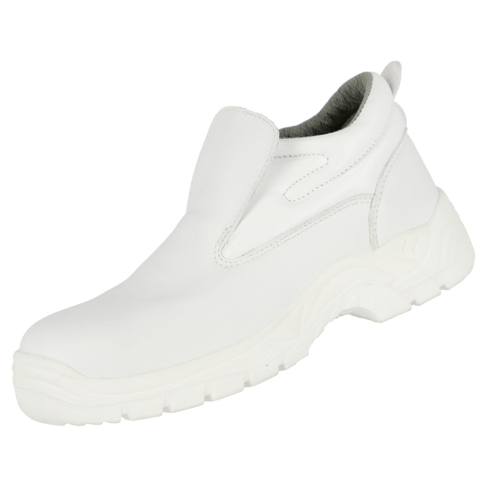 NITRAS CLEAN STEP MID SL, S2 Sicherheitsslipper, weiß, EN ISO 20345 Produktbild img2 L
