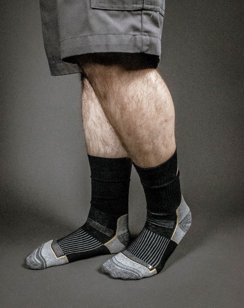 NITRAS All Season-Socken, schwarz / grau Produktbild img3 L