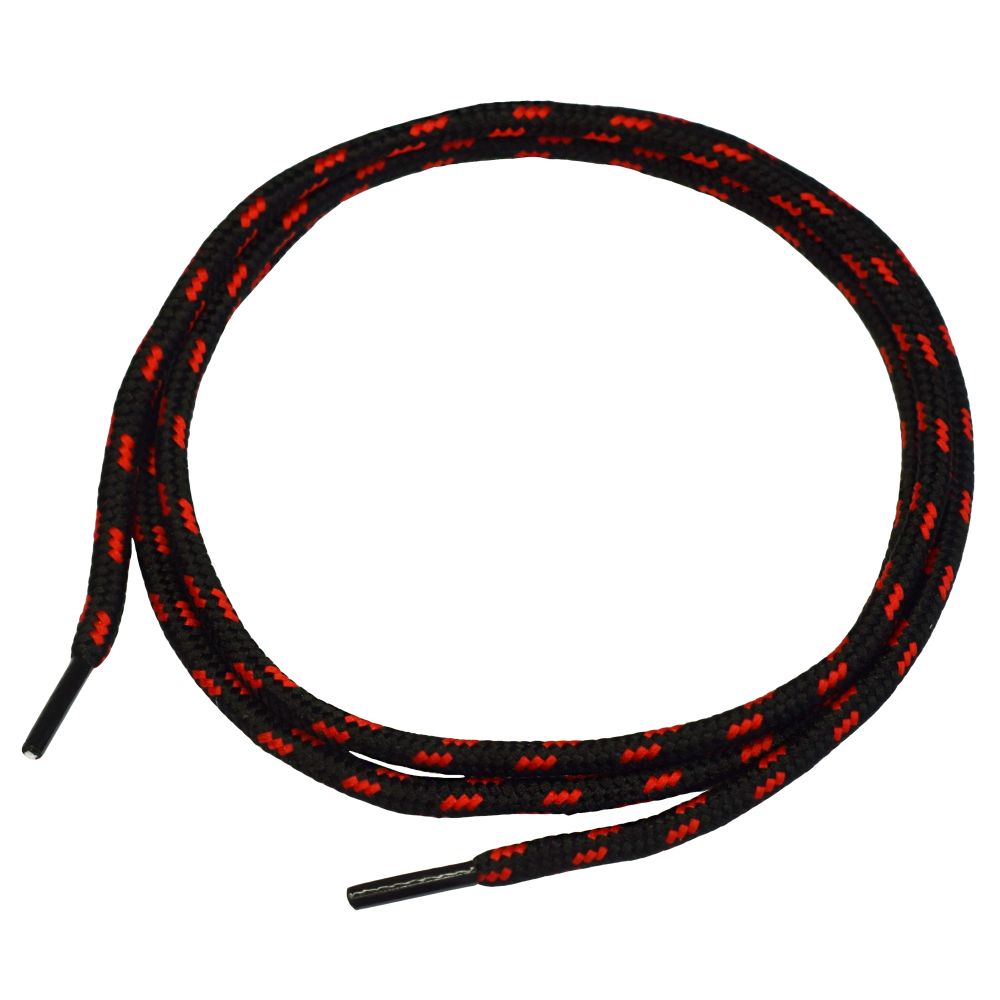 NITRAS Schnürsenkel, schwarz / rot Produktbild img1 L