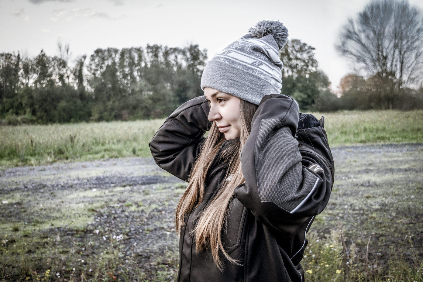 NITRAS Strickmütze, hellgrau Produktbild img3 L