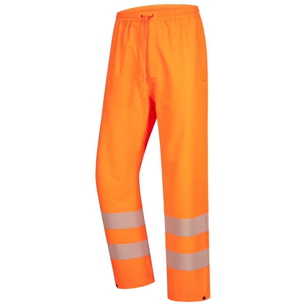 NITRAS MOTION TEX VIZ PLUS, Warn-Regenhose, neonorange, EN ISO 13688, EN ISO 20471, EN 343 Produktbild img1 L