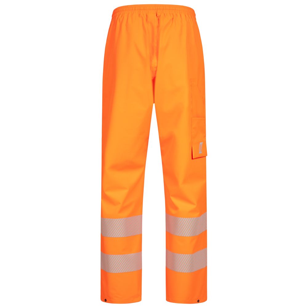 NITRAS MOTION TEX VIZ PLUS, Warn-Regenhose, neonorange, EN ISO 13688, EN ISO 20471, EN 343 Produktbild img2 L