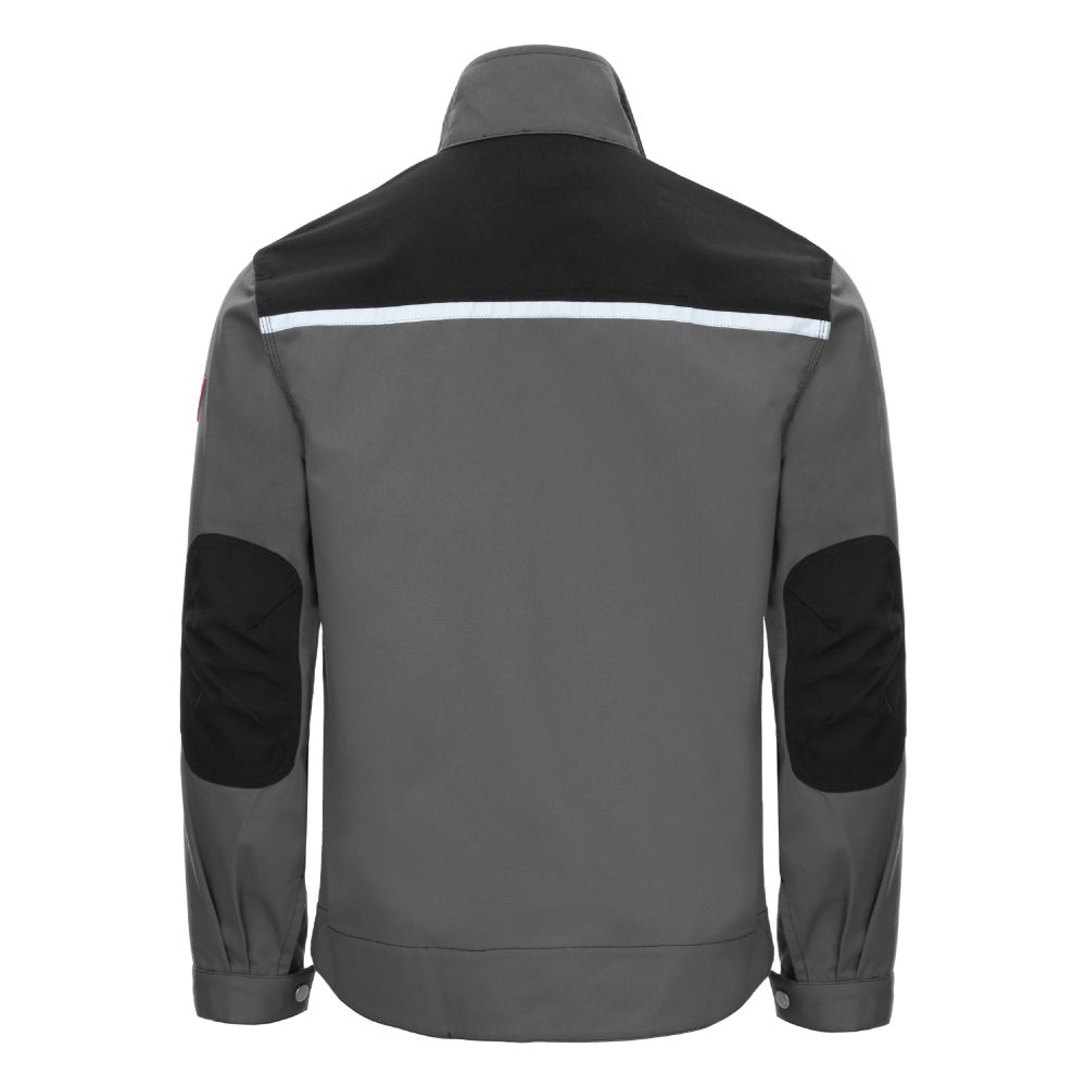 NITRAS MOTION TEX PLUS, Arbeitsjacke, grau / schwarz, OEKO-TEX Produktbild img2 L