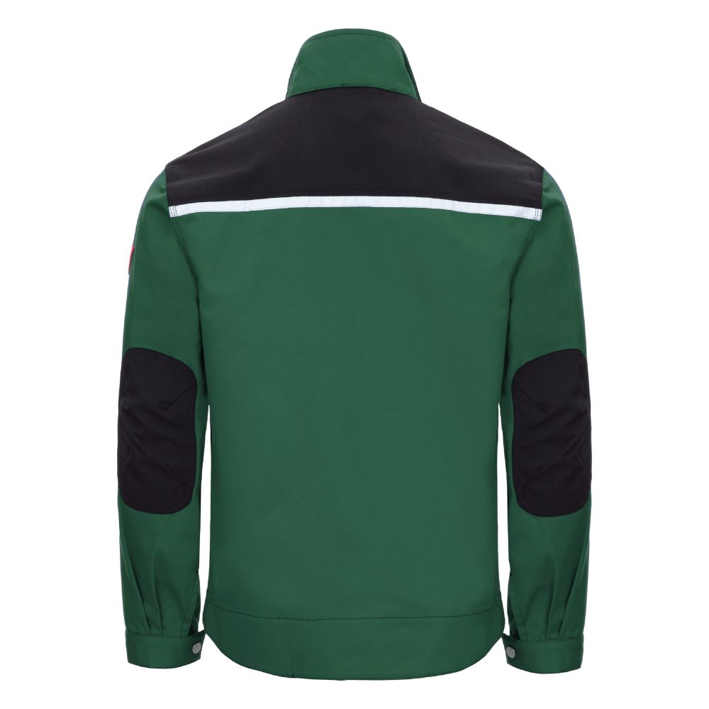 NITRAS MOTION TEX PLUS, Arbeitsjacke, grün / schwarz, OEKO-TEX Produktbild img2 L