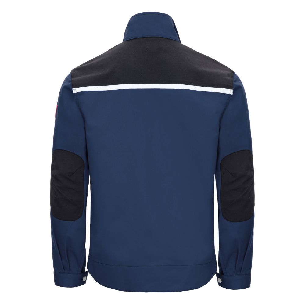 NITRAS MOTION TEX PLUS, Arbeitsjacke, marineblau / schwarz, OEKO-TEX Produktbild img2 L