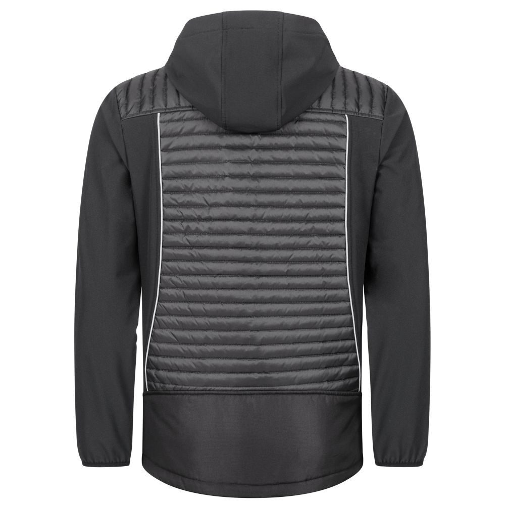 NITRAS MOTION TEX PLUS, gesteppte Softshelljacke, schwarz Produktbild img2 L
