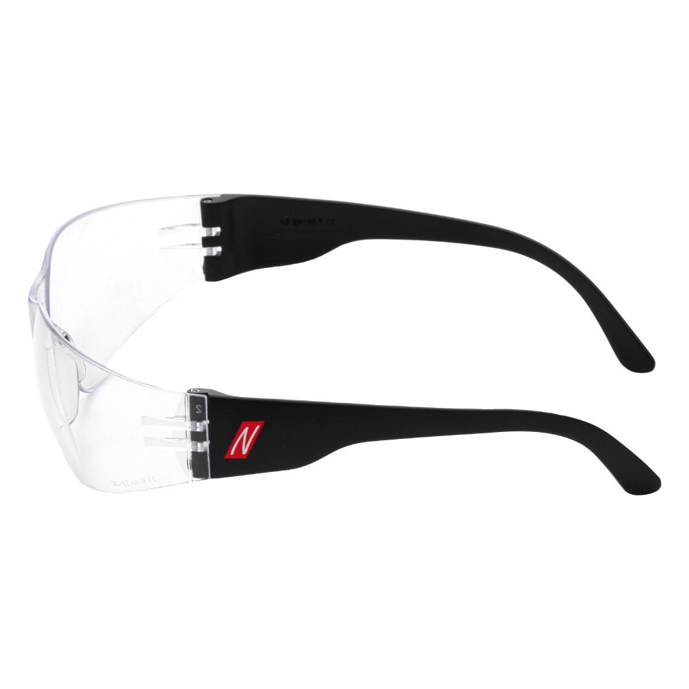 NITRAS VISION PROTECT BASIC, Schutzbrille, schwarz, EN 166 Produktbild img3 L