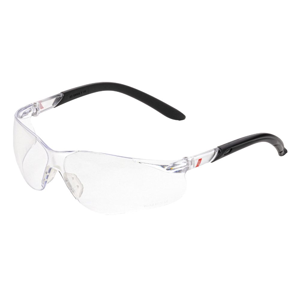 NITRAS VISION PROTECT, Schutzbrille, schwarz / transparent, EN 166 Produktbild img1 L