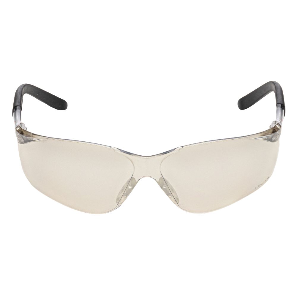 NITRAS VISION PROTECT, Schutzbrille, beige / schwarz, silber verspiegelt, EN 166 Produktbild img2 L