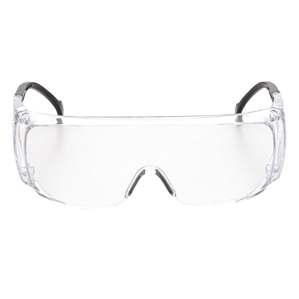 NITRAS VISION PROTECT OTG, Schutzbrille, schwarz / transparent, EN 166 Produktbild img2 L