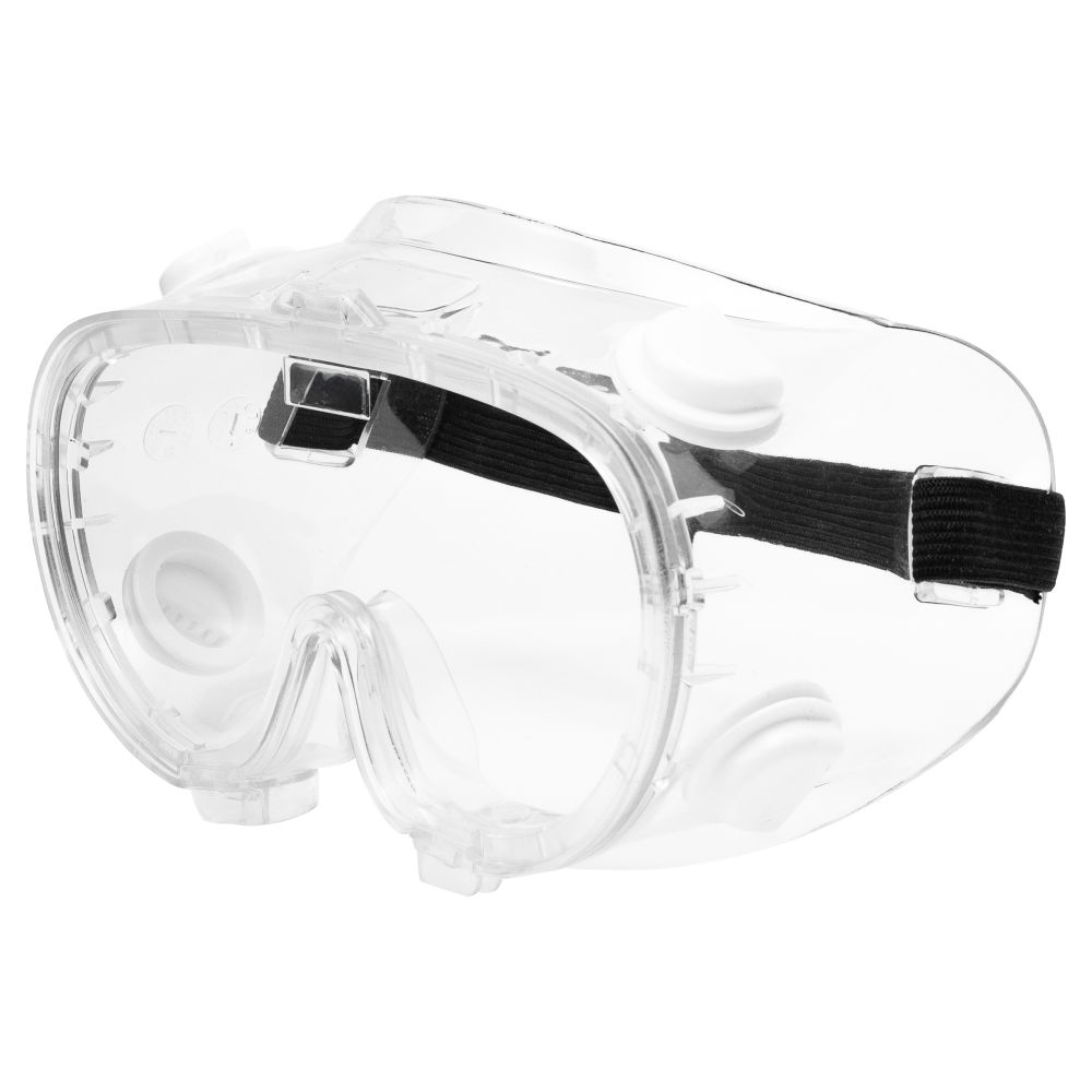 NITRAS VISION PROTECT BASIC, Vollsichtbrille, transparent / transparent, EN 166 Produktbild img1 L