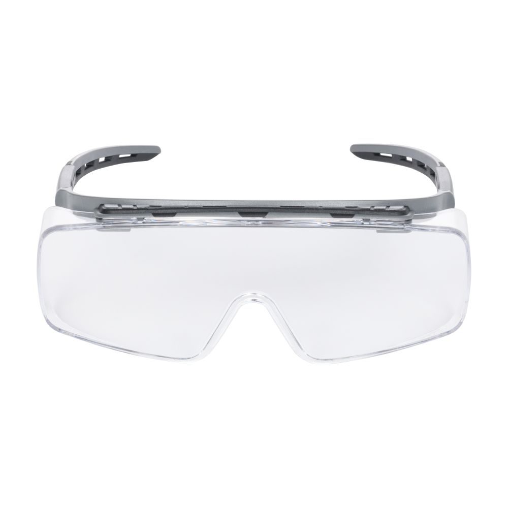 NITRAS VISION PROTECT PREMIUM, Bügelbrille, transparent / grau, ISO 16321-1 Produktbild img2 L