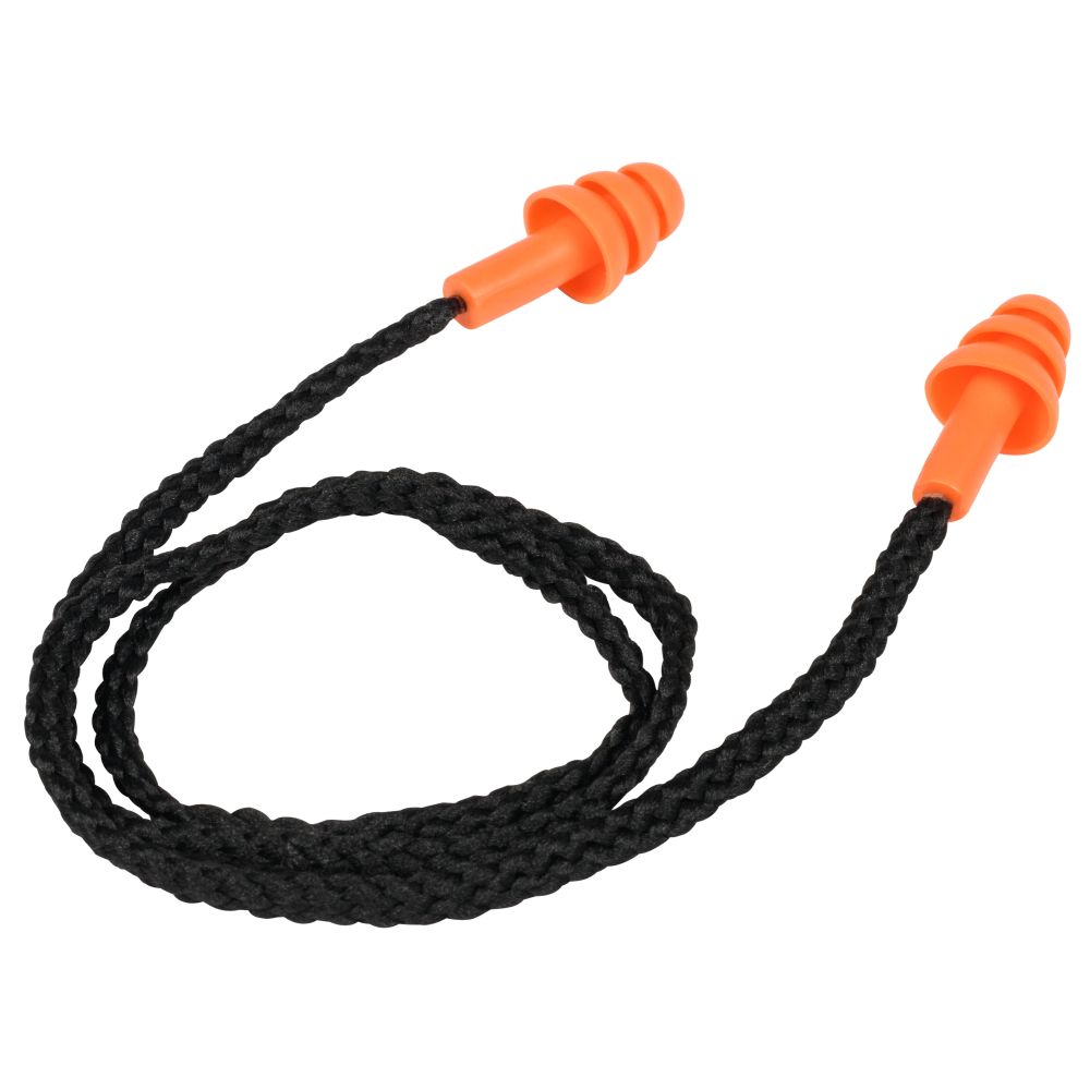 NITRAS MUTE PLUGS, Gehörschutzstöpsel, orange / schwarz, EN 352-2 Produktbild img1 L