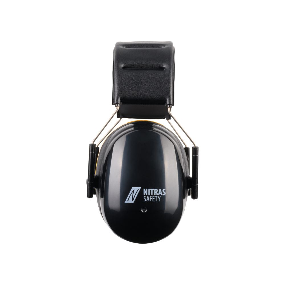 NITRAS MUTE DEFENDER PRO, Kapselgehörschutz, schwarz / gelb, EN 352-1 Produktbild img2 L