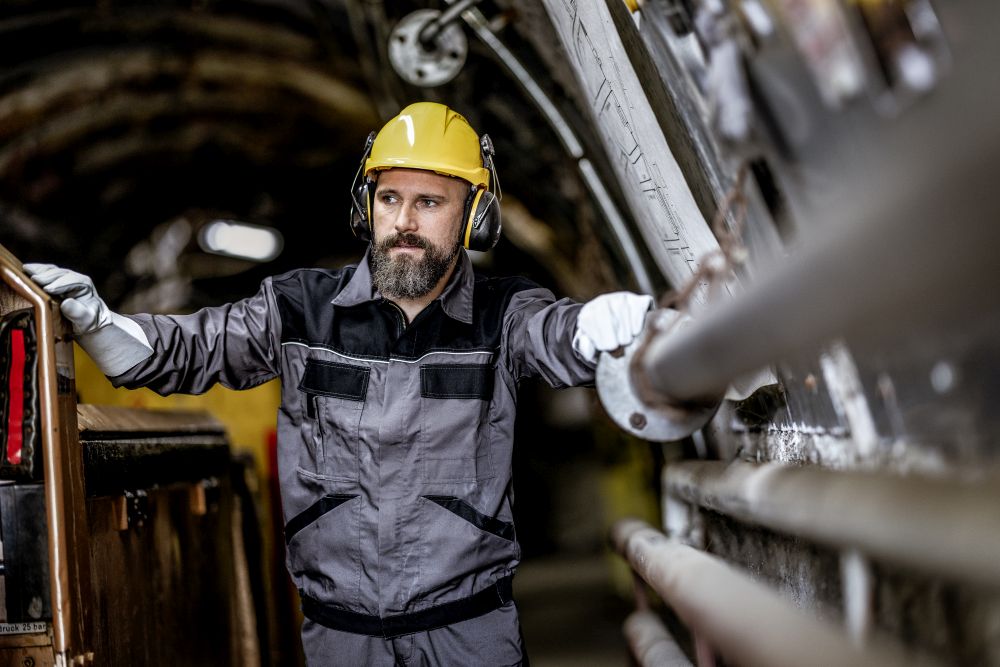 NITRAS MUTE DEFENDER PRO, Kapselgehörschutz, schwarz / gelb, EN 352-3 Produktbild img5 L
