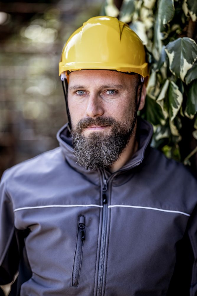 NITRAS HEAD PROTECT, Industrieschutzhelm, gelb, EN 397 Produktbild img6 L
