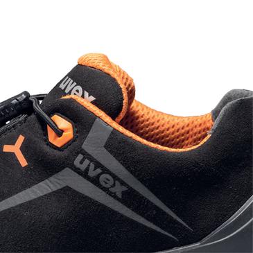 UVEX 2 MACSOLE® Halbschuhe S3 65241 schwarz, orange Weite 10 Größe 38 Produktbild img6 L
