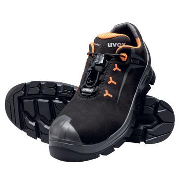 UVEX 2 MACSOLE® Halbschuhe S3 65241 schwarz, orange Weite 10 Größe 38 Produktbild img10 L