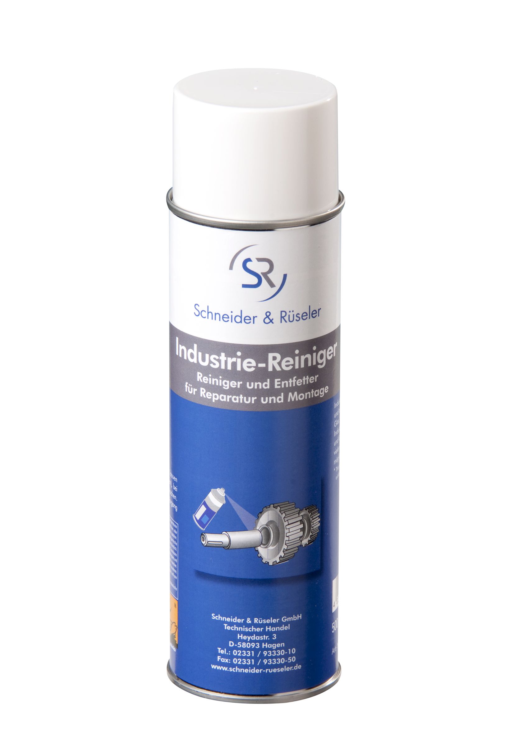 SCHNEIDER & RÜSELER Industriereiniger, Dose a 500ml, VE=12 Dosen/Karton Produktbild img1 L