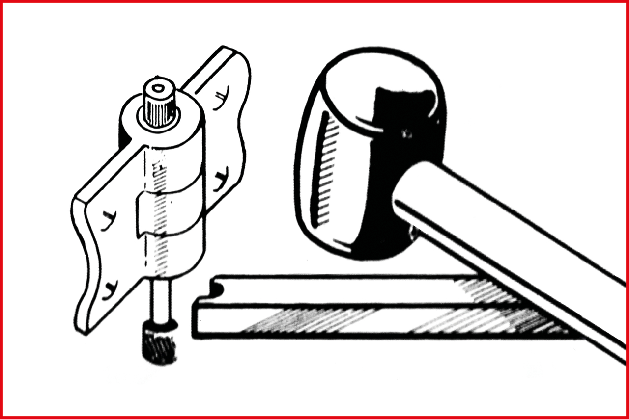 KS Tools Schlageisen mit PVC-Griff, 290mm Produktbild img1 L