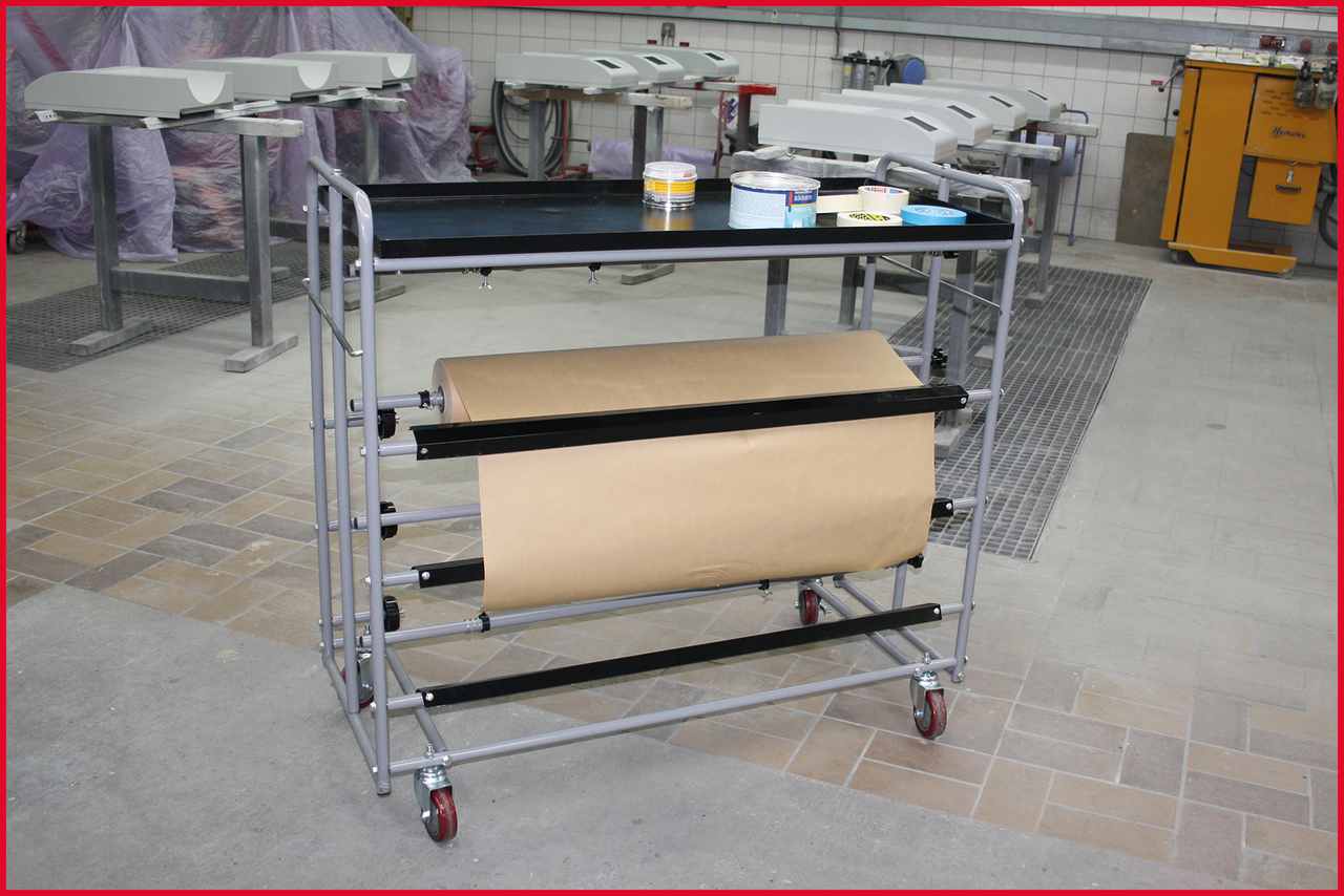 KS Tools Papierwagen mit 3 Ebenen Produktbild img2 L