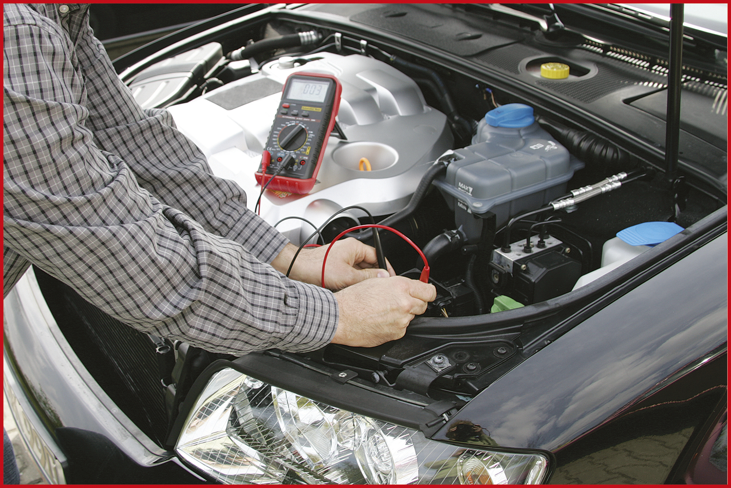 KS Tools KFZ Multimeter mit Induktionspinzette Produktbild img7 L