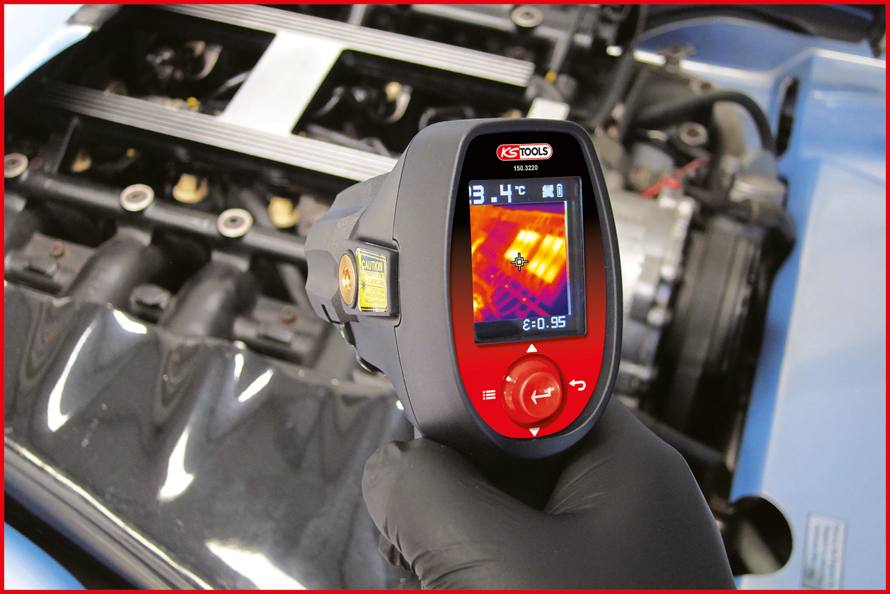 KS Tools Wärmebildkamera mit UV-Lampe Produktbild img6 L