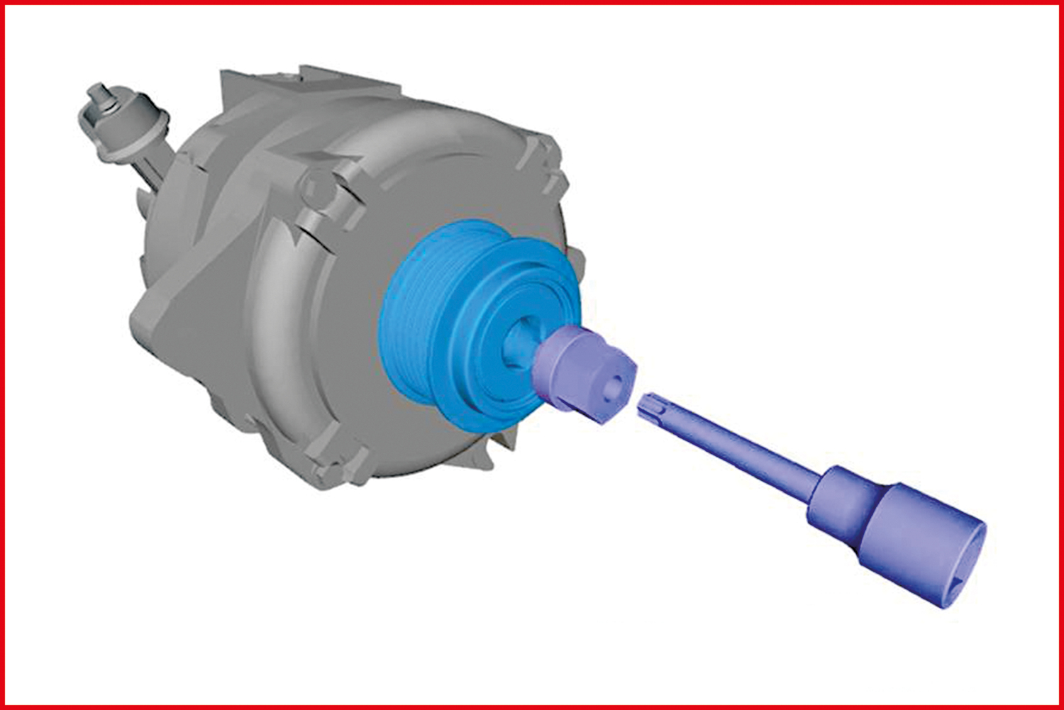 KS Tools Lichtmaschinen-Kombischlüssel-Satz, 2-tlg Produktbild img5 L