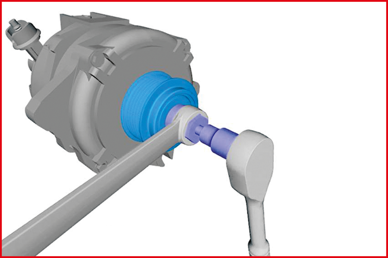 KS Tools Lichtmaschinen-Kombischlüssel-Satz, 2-tlg Produktbild img6 L