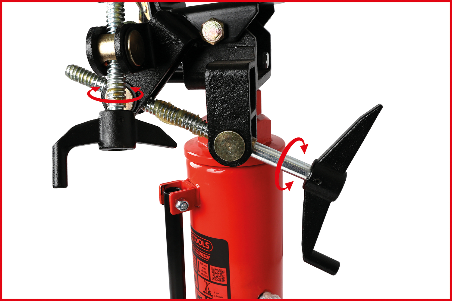 KS Tools performance Hydraulik-Getriebeheber mit Tisch, 500 kg Produktbild img6 L