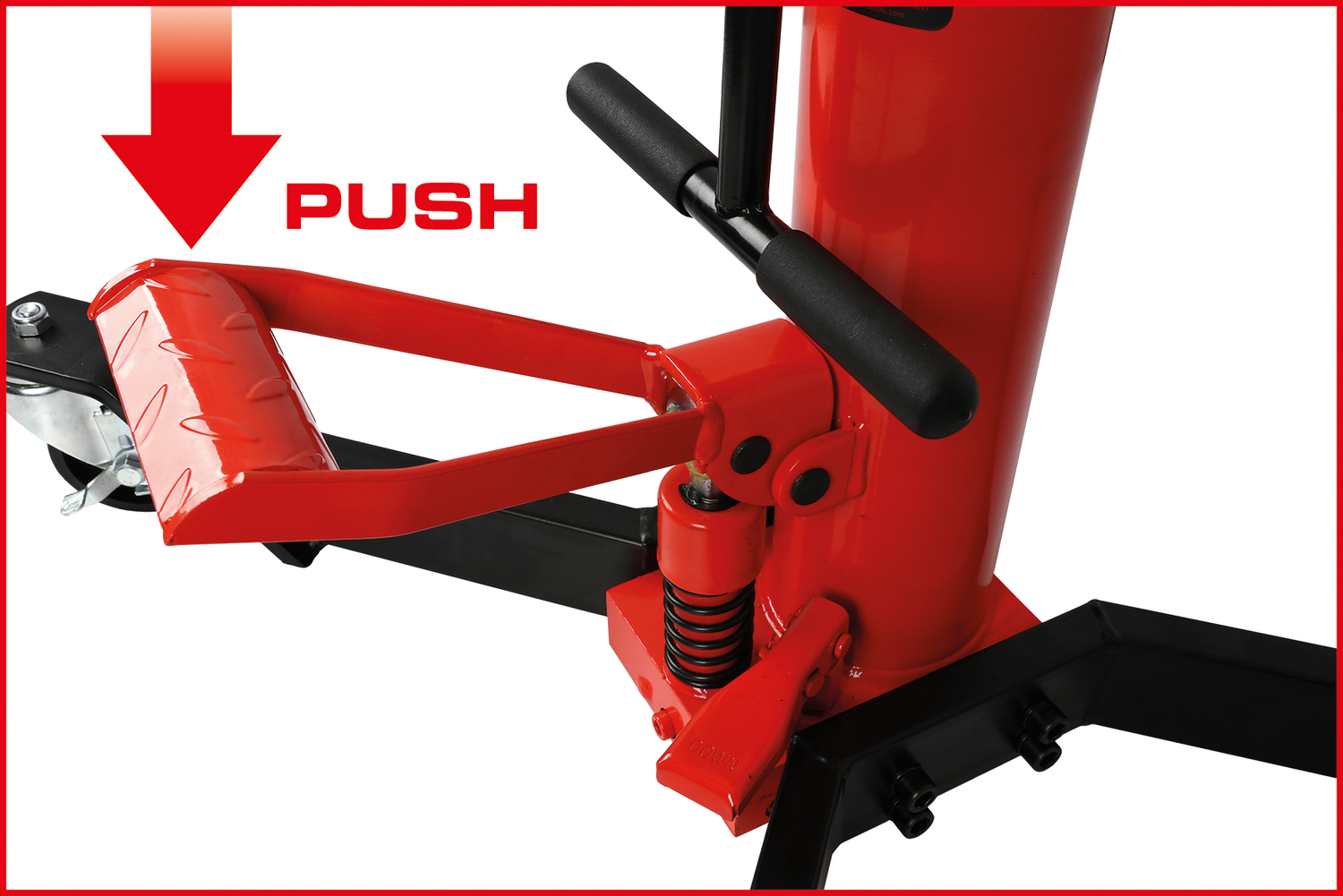 KS Tools performance Hydraulik-Getriebeheber mit Tisch, 500 kg Produktbild img9 L