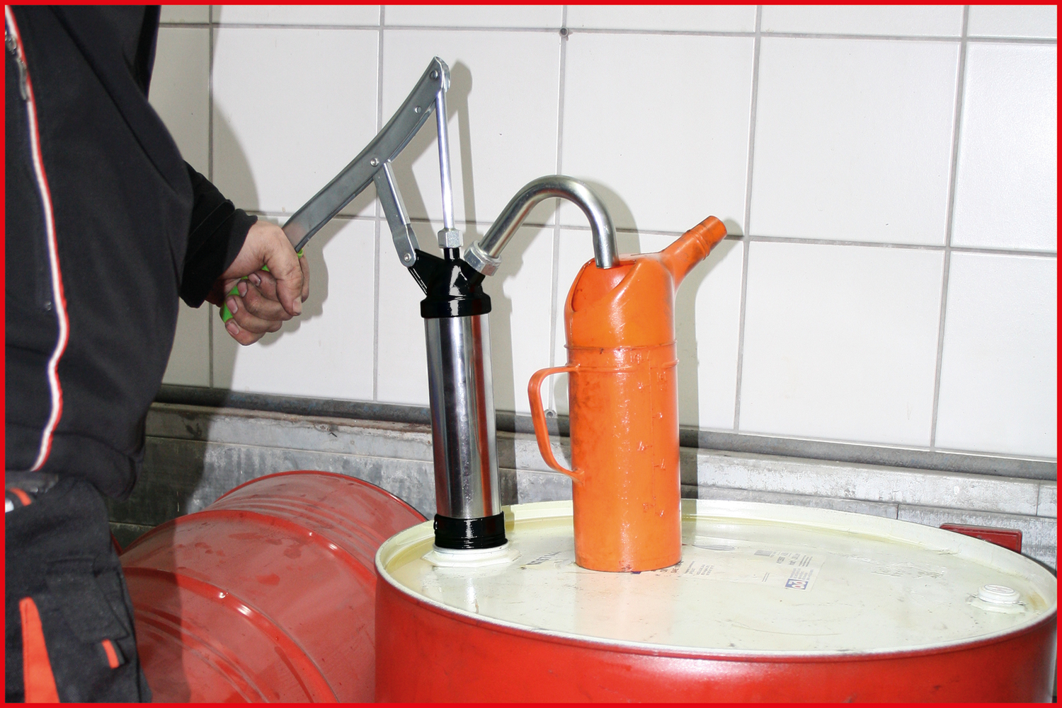 COMPETITION Stahlrohr-Fass-Pumpe Produktbild img5 L