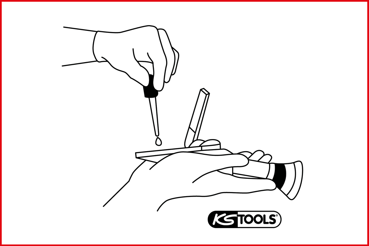 KS Tools Refraktometer Kühlflüssigkeit / Batteriesäure Produktbild img9 L