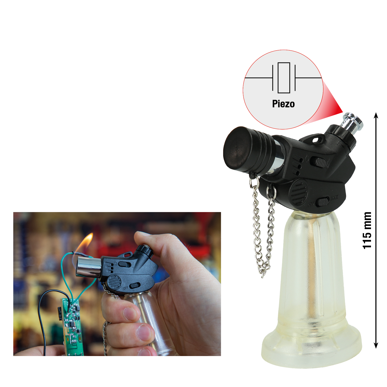 KS Tools Mini Taschenlötgerät Produktbild img1 L