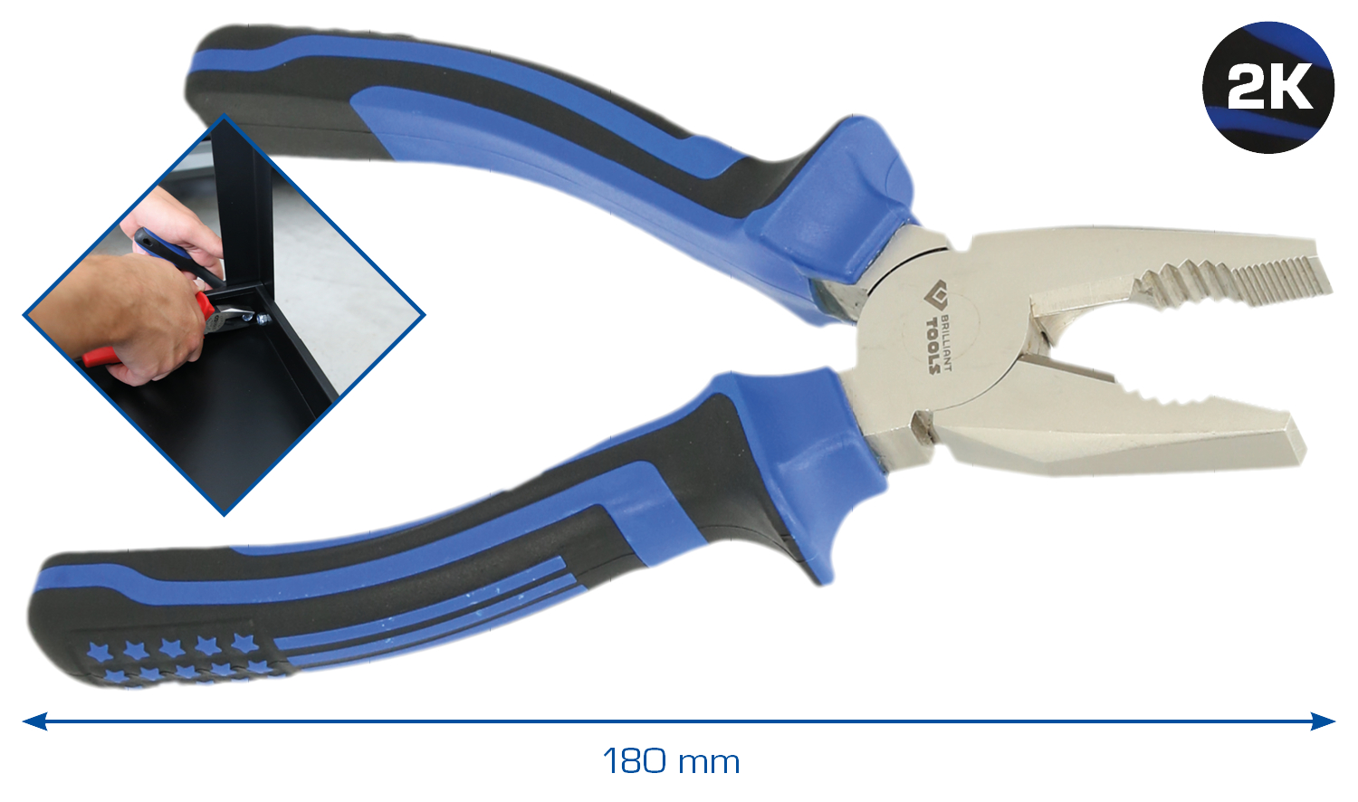 BRILLIANT TOOLS Kombizange Produktbild img1 L