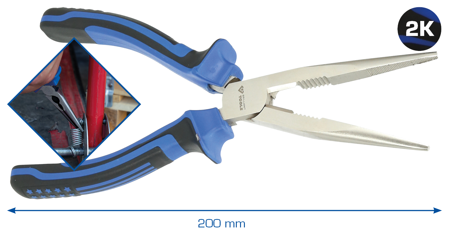 BRILLIANT TOOLS Spitzzange Produktbild img1 L