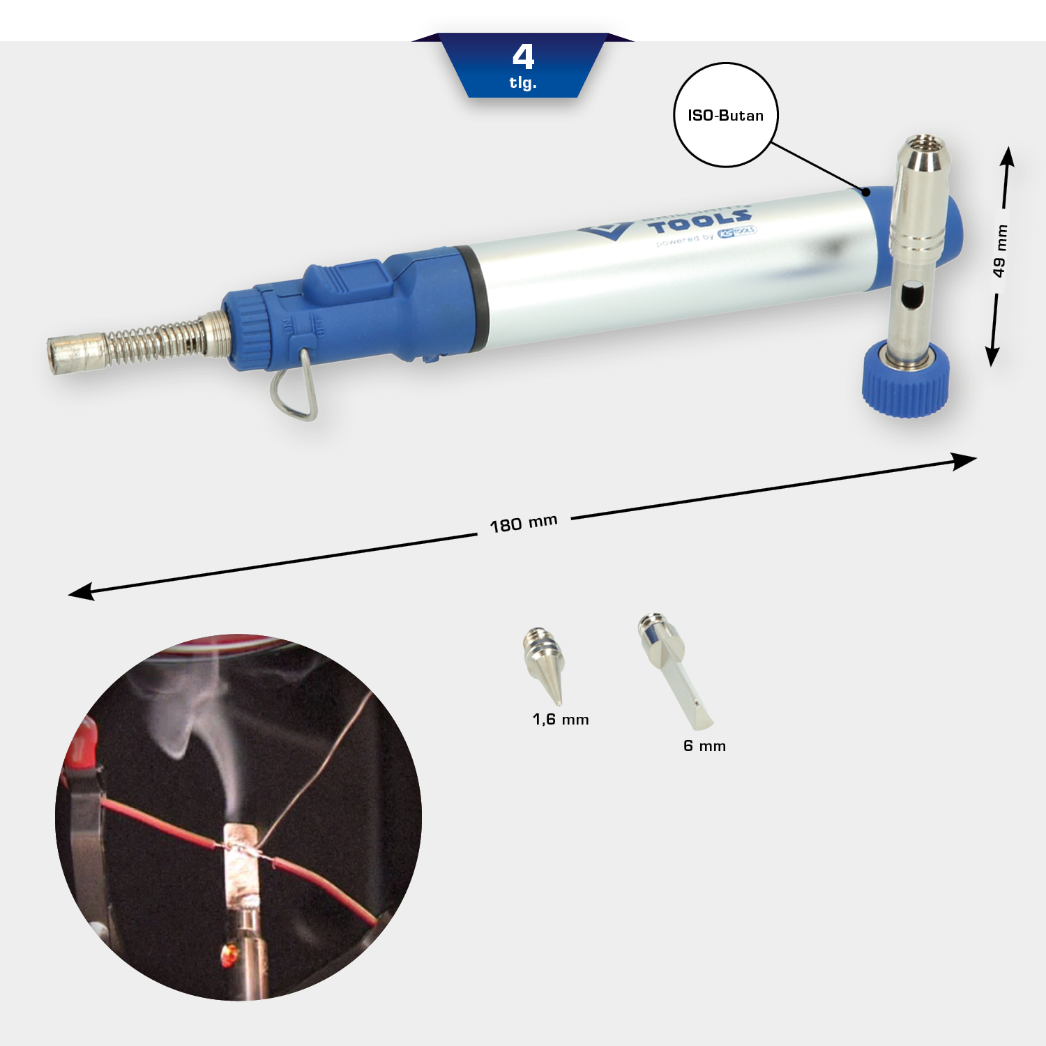 BRILLIANT TOOLS Gas-Lötgerät-Satz Produktbild img1 L