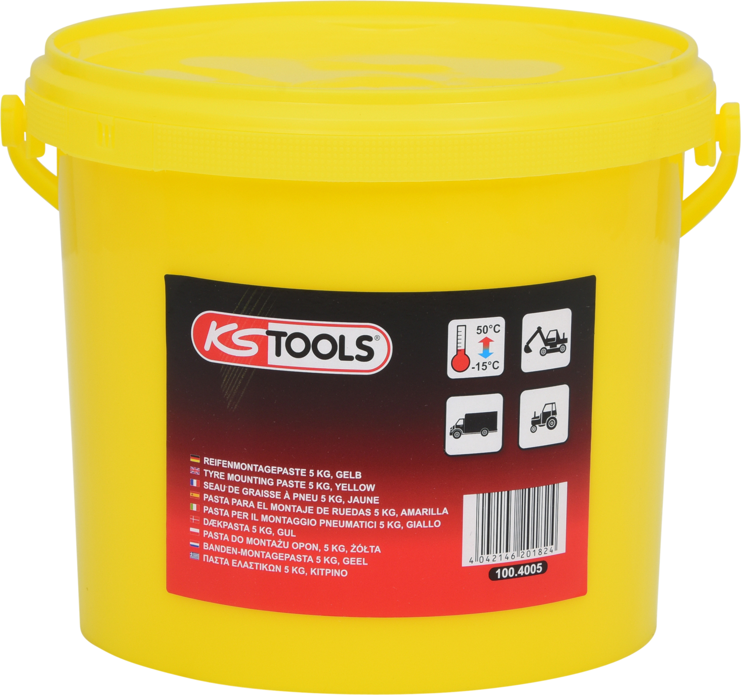 KS Tools Reifenmontagepaste 5 kg, gelb Produktbild img1 L