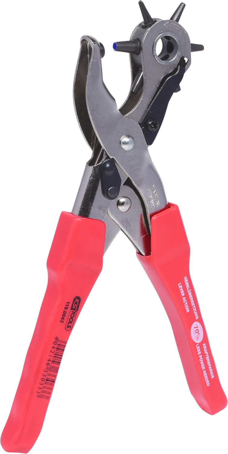 KS Tools Revolverlochzange, hebelübersetzt, 250mm Produktbild img1 L