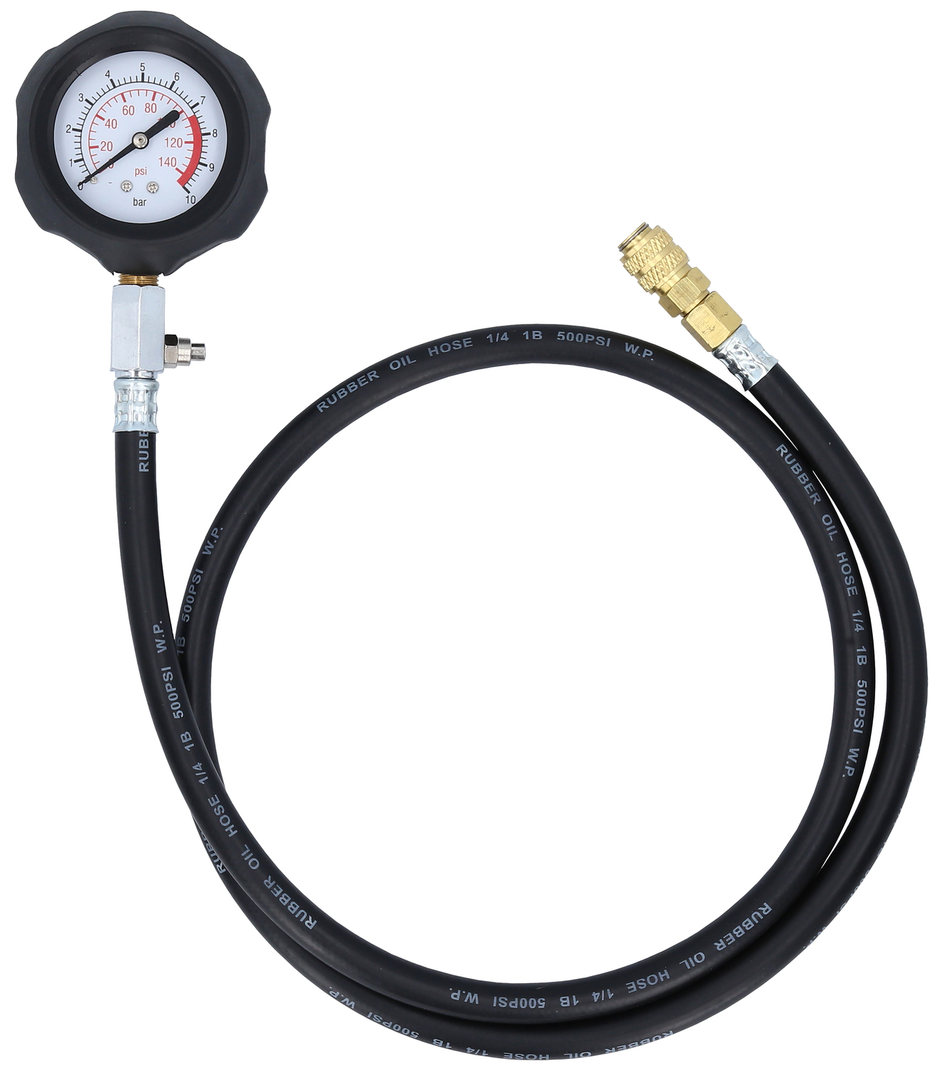 KS Tools Manometer mit Schlauch, 10 bar Produktbild img1 L