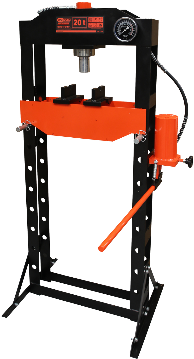KS Tools performance Hydraulik-Werkstattpresse, 20000 kg Produktbild img2 L