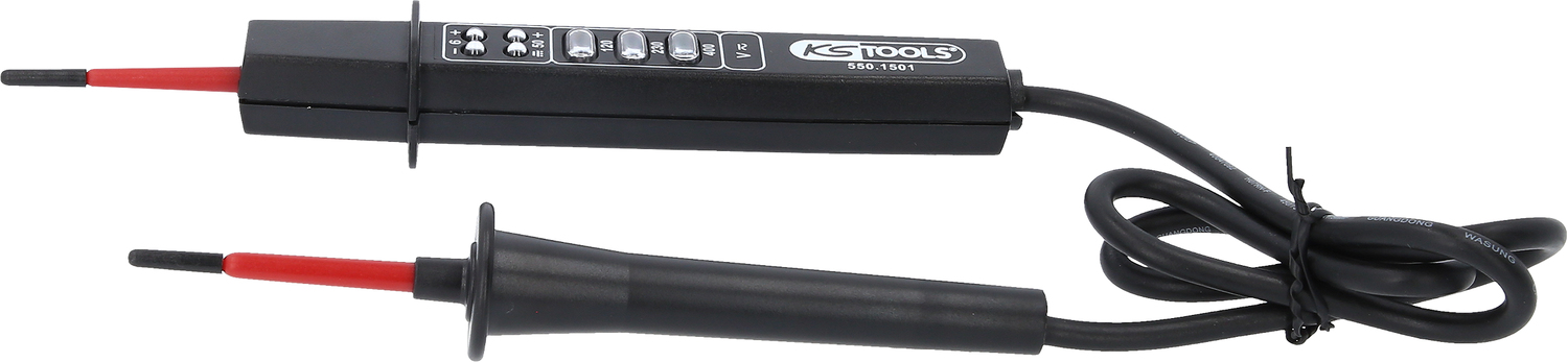 KS Tools Polaritäts- und Spannungsprüfer mit Schutzisolierung 6-400 V Produktbild img2 L