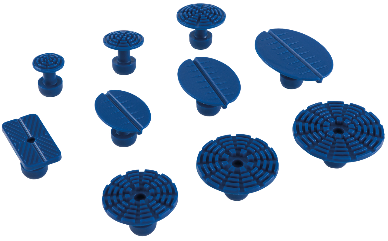 KS Tools Klebestück elliptisch, flach, 40 x 22 mm, 5 Stück Produktbild img1 L