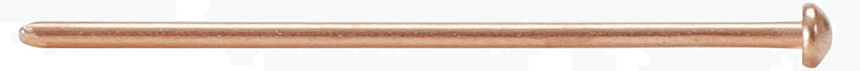 KS Tools Schweisnägel 2x50mm verkupfert, 500er Pack Produktbild img1 L