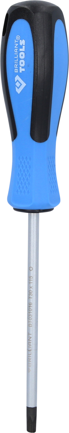 BRILLIANT TOOLS Schraubendreher TORX, T30 x 115 mm Produktbild img2 L
