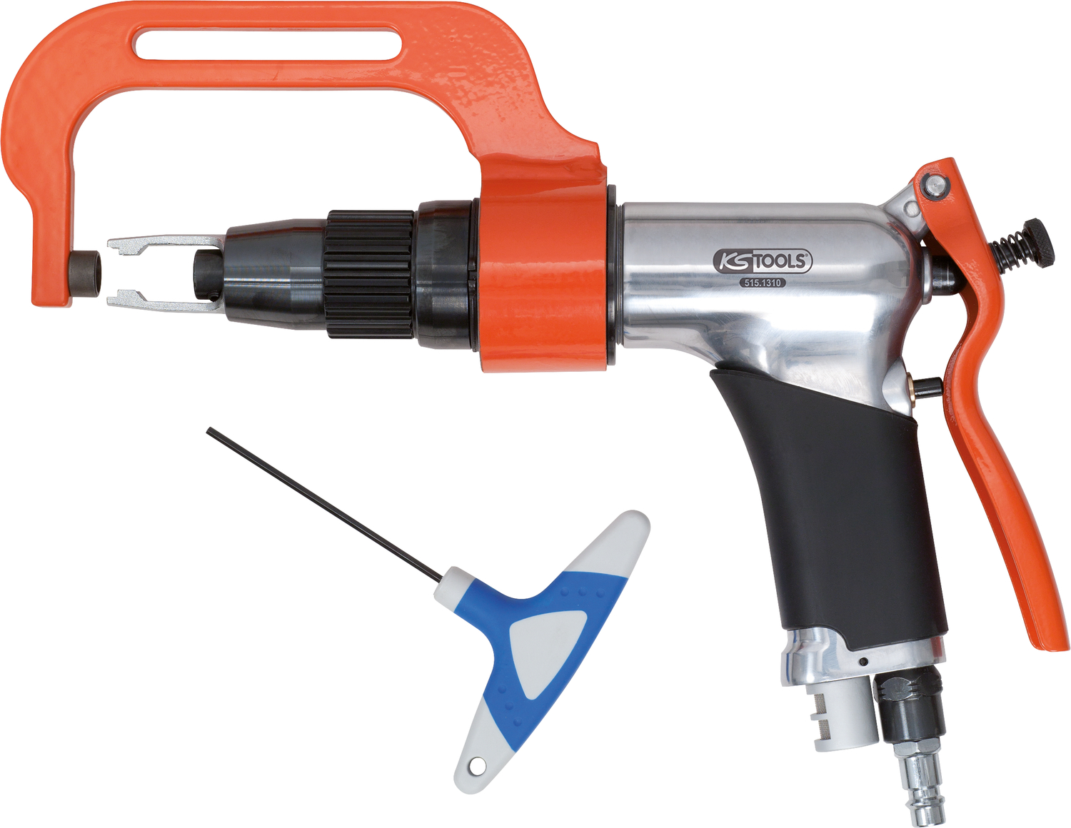 KS Tools Druckluft-Schweißpunkt-Bohrmaschinen-Satz, 3-tlg Produktbild img2 L