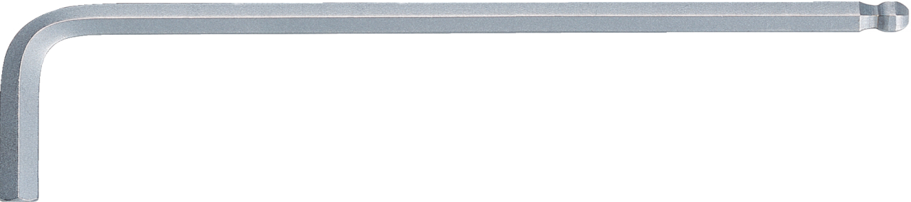 KS Tools Kugelkopf-Innensechskant-Winkelstiftschlüssel, lang, 3mm Produktbild img1 L