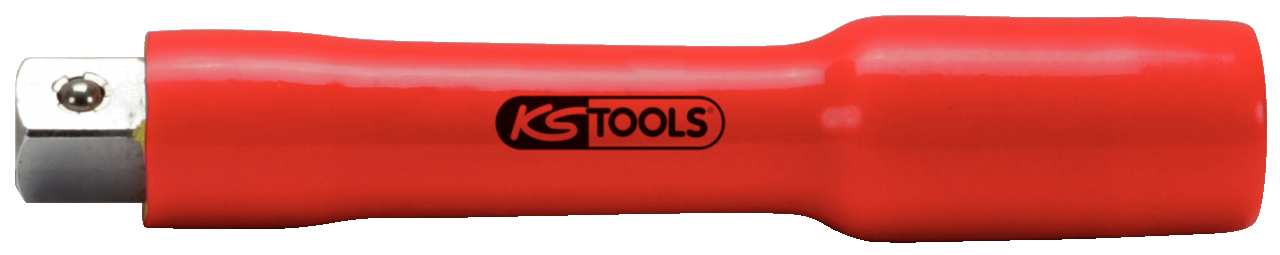 KS Tools 1/2" Verlängerung mit Schutzisolierung und Schraubenarretierung, 125mm Produktbild img1 L